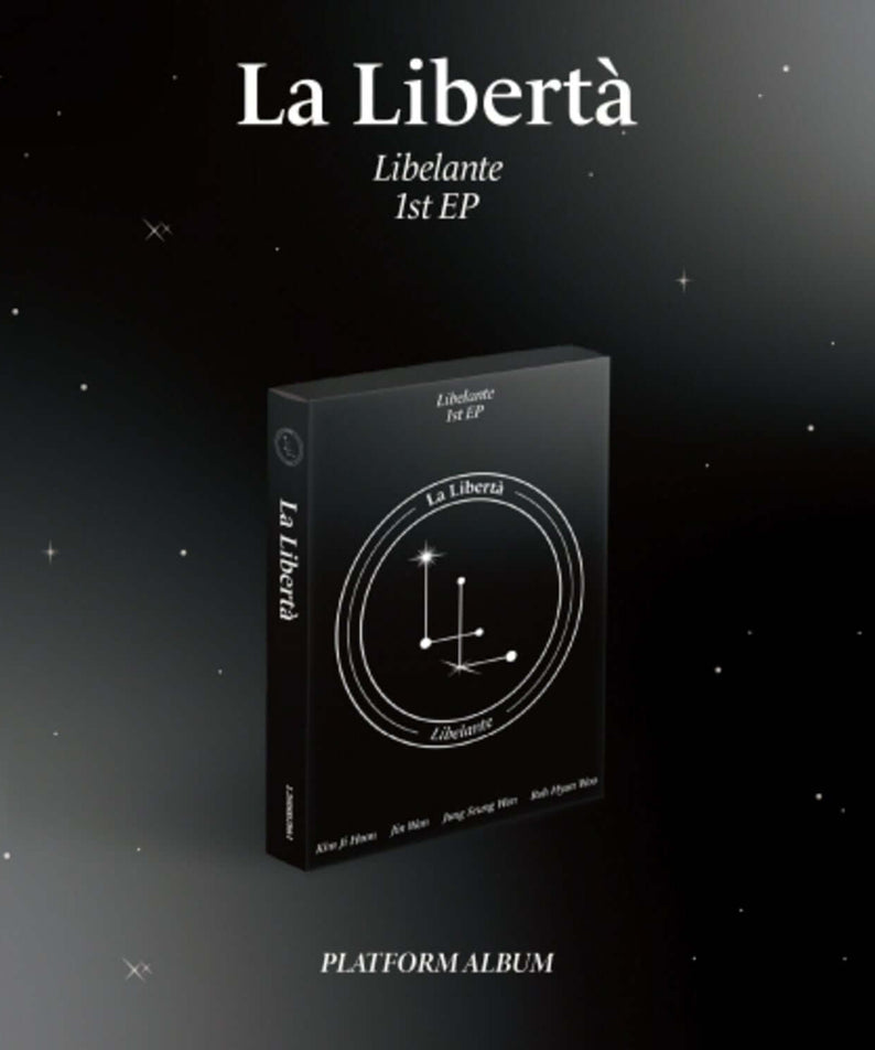 LIBELANTE - 1st Album [La Libertà] (Platform ver.) - Kpop Al | Kool Seoul - Buy Kpop Albums Online