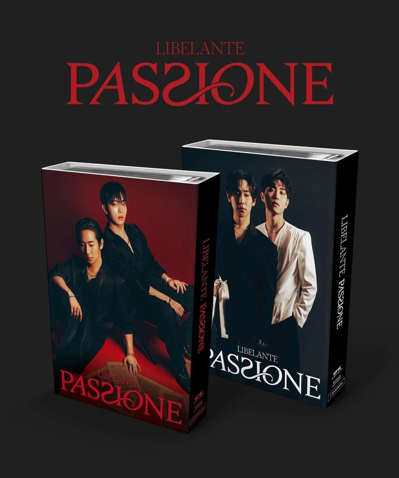 LIBELANTE - [PASSIONE] (NEMO) (BLACK VER.) - Kpop Album | Kool Seoul - Buy Kpop Albums Online