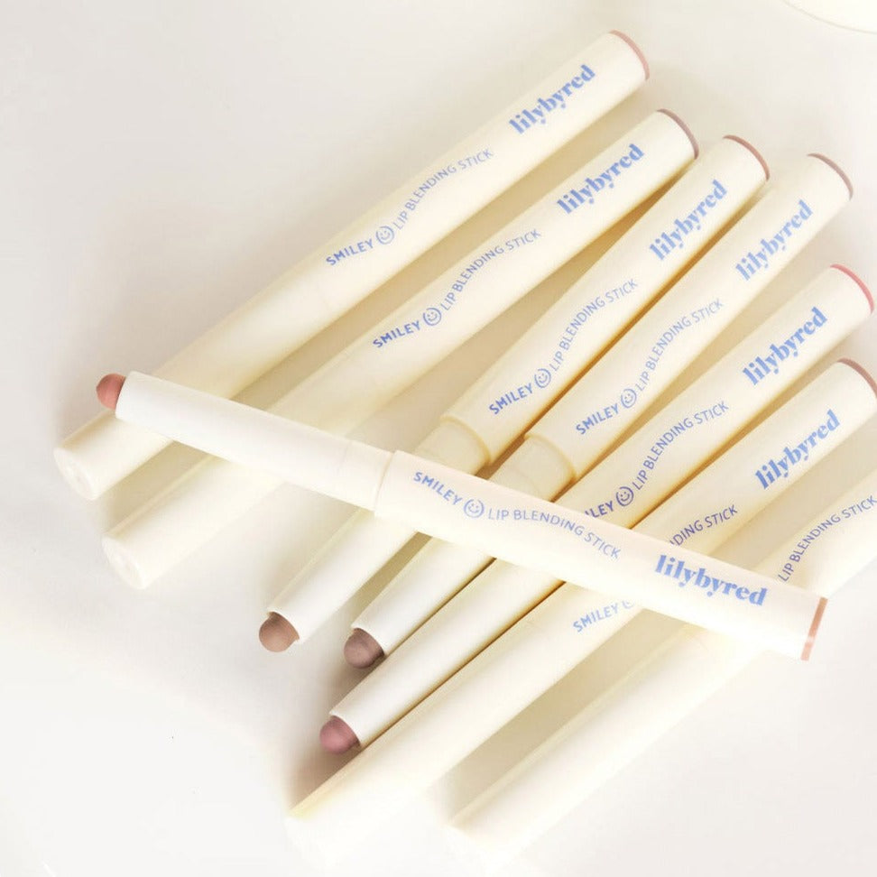 LILYBYRED Smiley Lip Blending Stick in multiple shades for smooth lip application