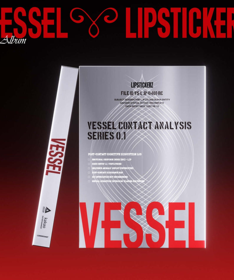 LIPSTICKERZ - 1st Album [VESSEL] (NEMO) - Kpop Album | Kool Seoul - Buy Kpop Albums Online