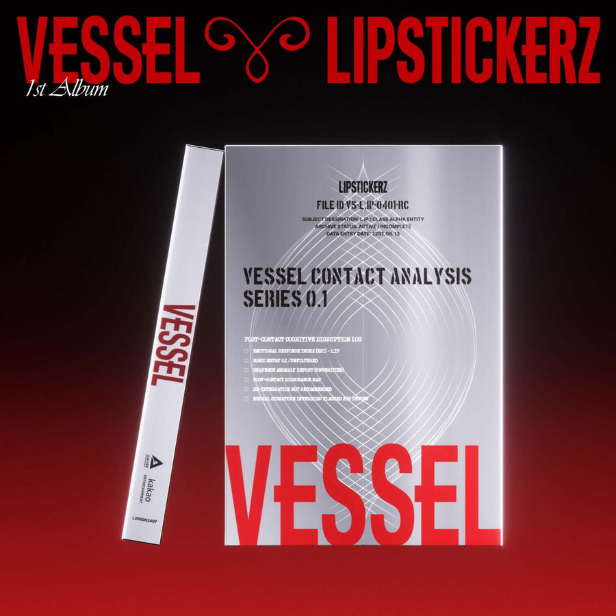 Lipstickerz - 1st Album [Vessel] (Nemo) - Kpop Album
