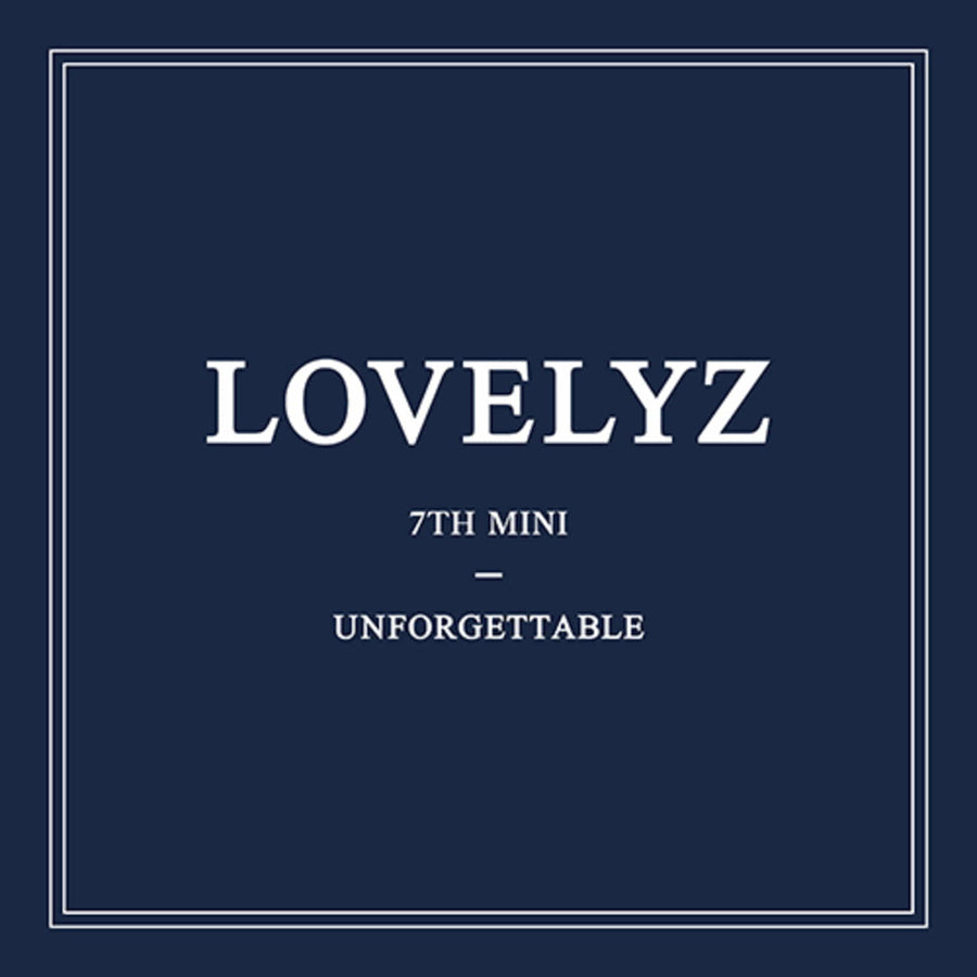 Lovelyz - [Unforgettable] (A Ver.) - Kpop Album