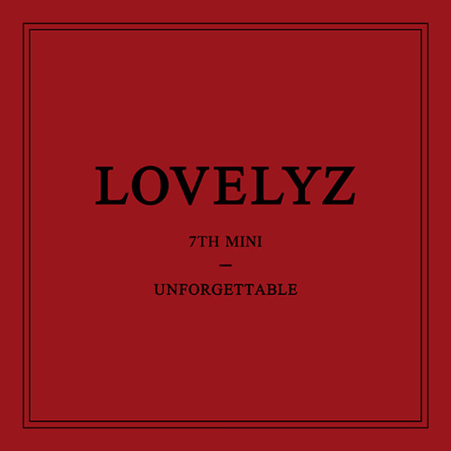 Lovelyz - [Unforgettable] (B Ver.) - Kpop Album