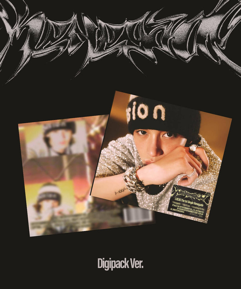 LUCAS - 1st Album [Renegade] (Digipack Ver.) - Kpop Album | Kool Seoul - Buy Kpop Albums Online