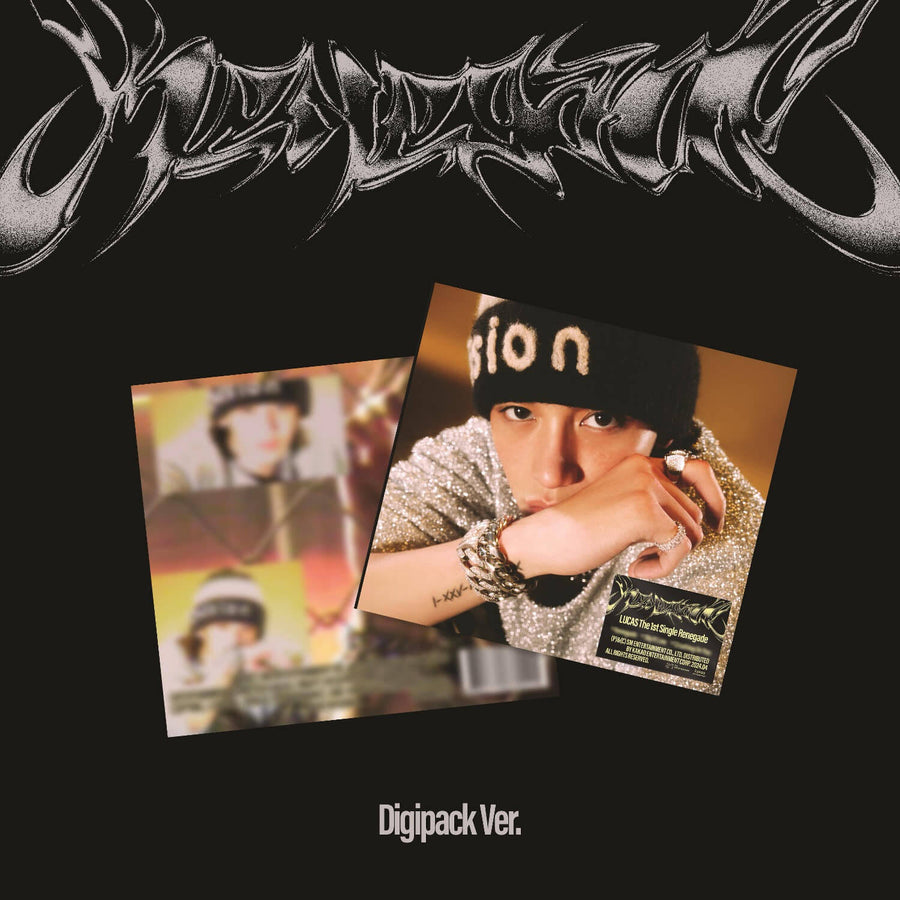 Lucas - 1st Album [Renegade] (Digipack Ver.) - Kpop Album