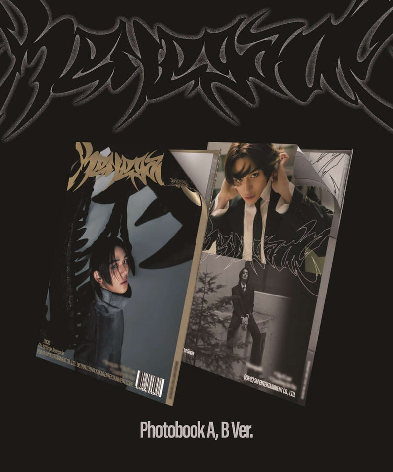 LUCAS - 1st Album [Renegade] (Photo Book Ver.) (Set of 2) -  | Kool Seoul - Buy Kpop Albums Online