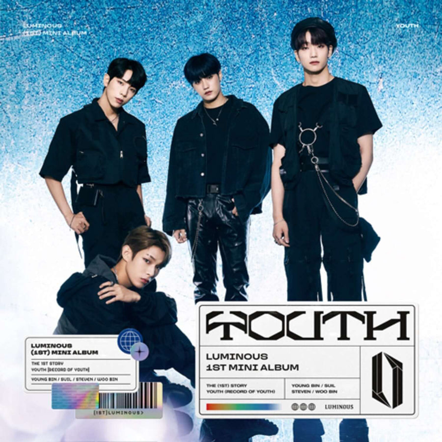 Luminous - 1st Album [Youth] - Kpop Album