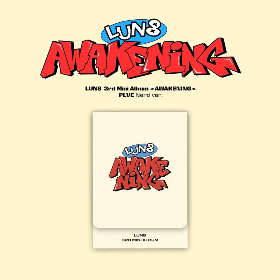 Lun8 - 3rd Mini Album [Awakening] (Plve) (Nerd Ver.) - Kpop Album