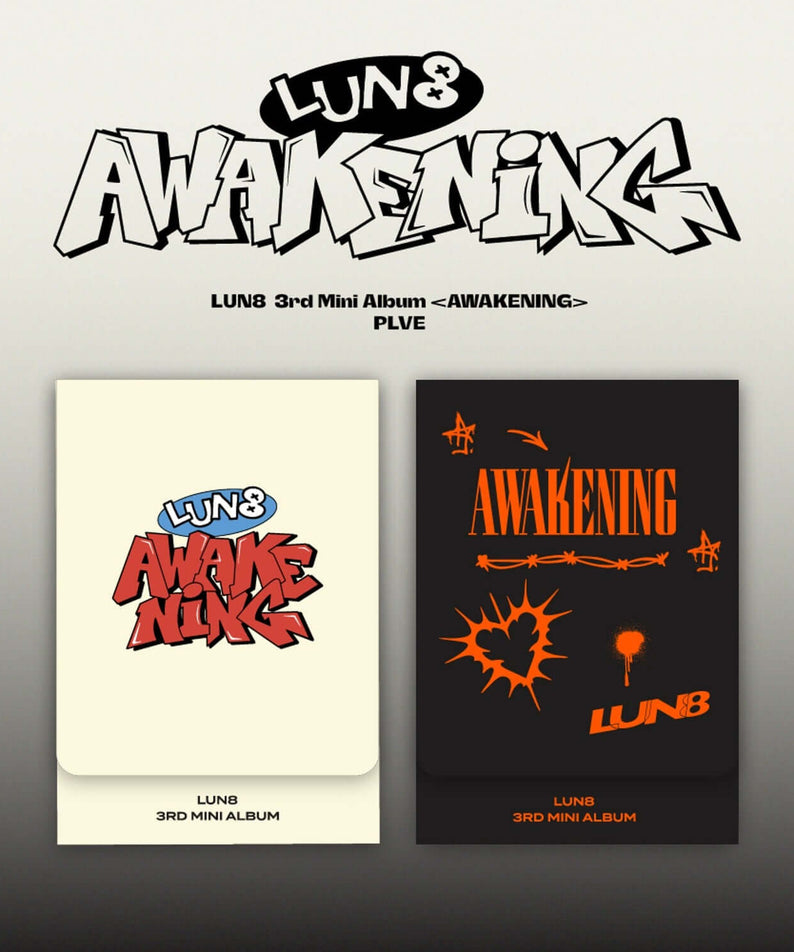 LUN8 - 3rd Mini Album [AWAKENING] (PLVE) (Set of 2) - Kpop A | Kool Seoul - Buy Kpop Albums Online