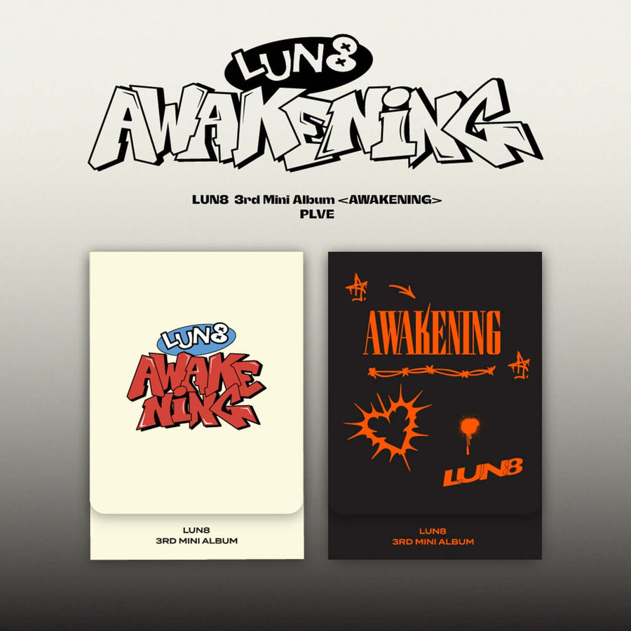 Lun8 - 3rd Mini Album [Awakening] (Plve) (Set Of 2) - Kpop Album