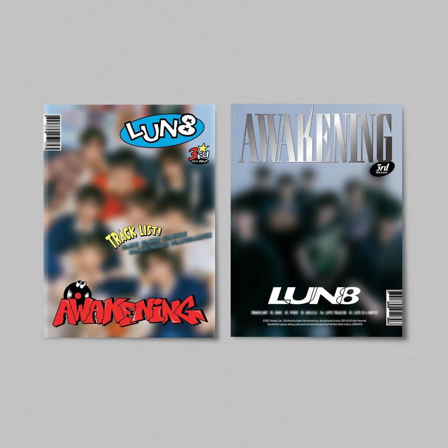 Lun8 - 3rd Mini Album [Awakening] (Set Of 2) - Kpop Album
