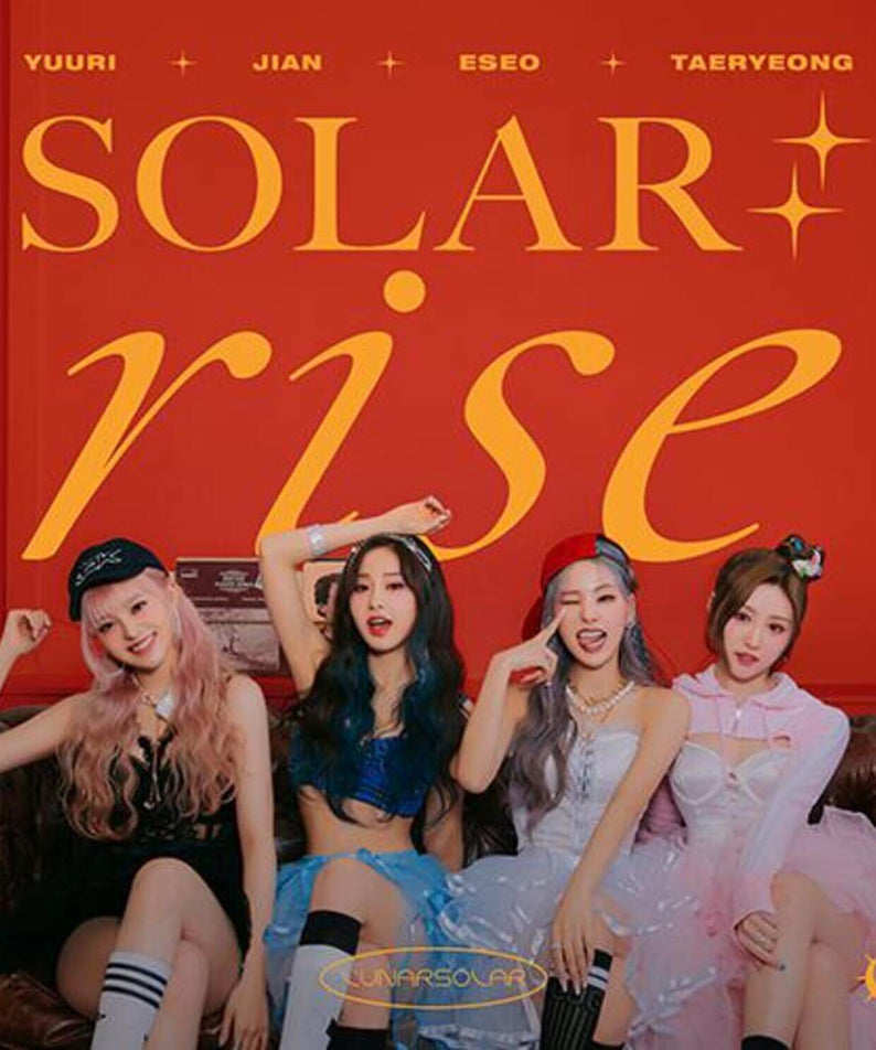 LUNARSOLAR - 2nd Album [ SOLAR : rise ] - Kpop Album | Kool Seoul - Buy Kpop Albums Online