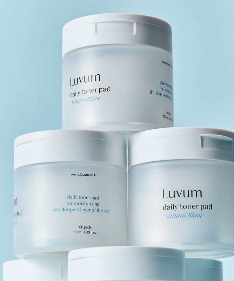 Luvum 1 Hyaluronic Acid Toner Pads 60 Sheets