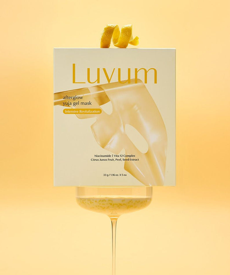 Luvum Afterglow Yuzu Gel Mask 5 Sheets