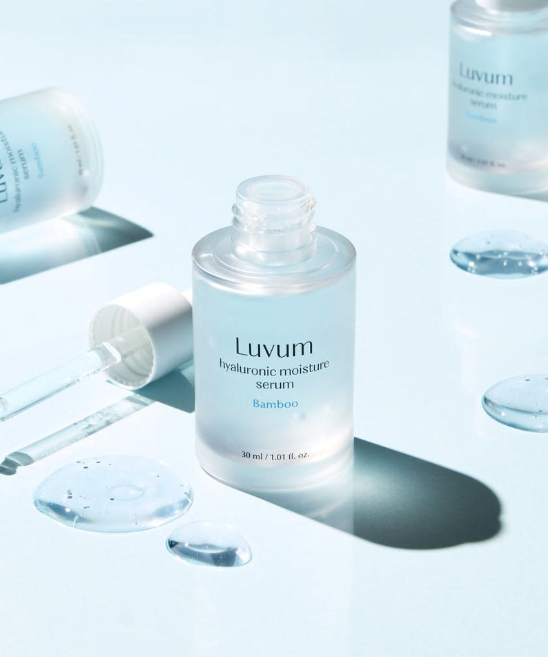 Luvum Bamboo Hyaluronic Acid Moisture Serum Set 50ml/30ml