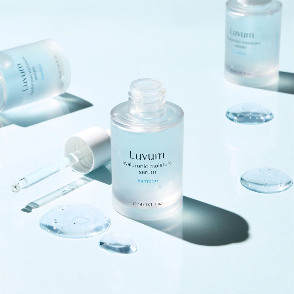 Luvum Bamboo Hyaluronic Acid Moisture Serum Set 50ml/30ml