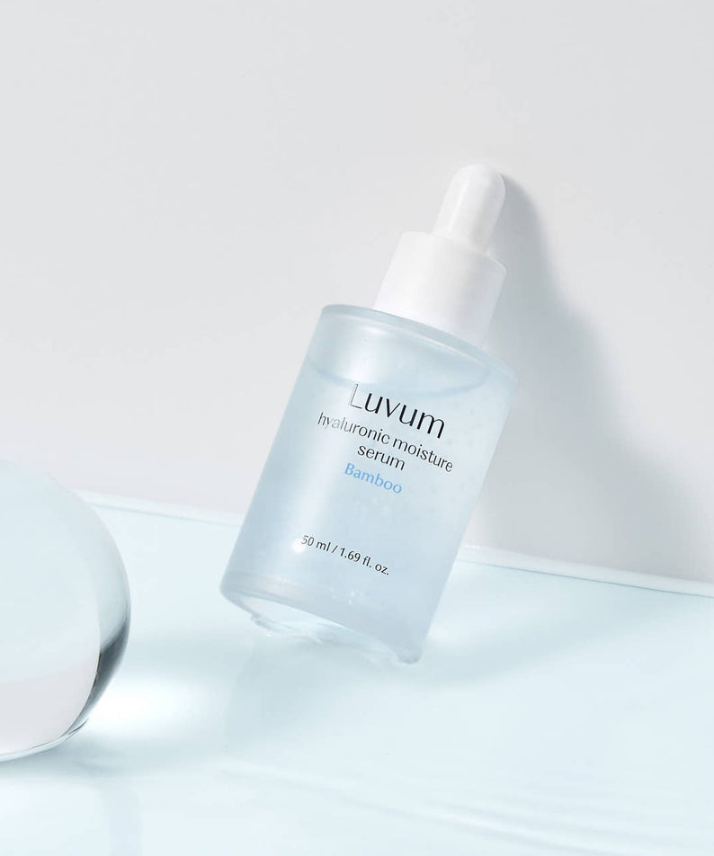Luvum Bamboo Hyaluronic Acid Moisture Serum Set 50ml/30ml