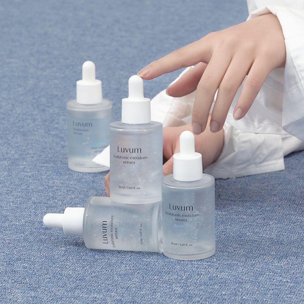 Luvum Bamboo Hyaluronic Acid Moisture Serum Set 50ml+50ml