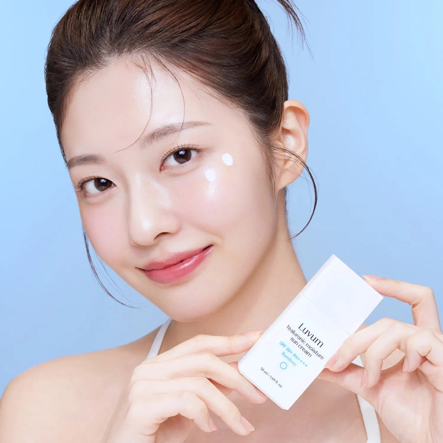 Luvum バンブー ヒアルロン酸 モイスチャーサンスクリーン 30ml