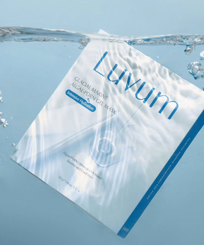 Luvum Glacial Maarine Aigae-Pdrn Gel Mask 5 Sheets