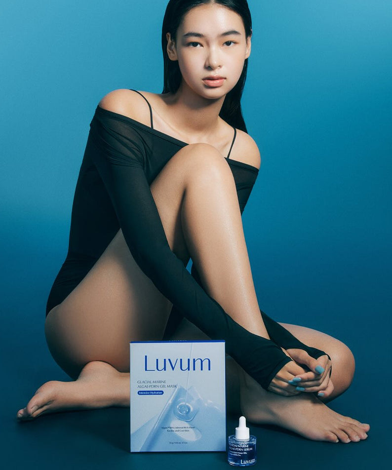 Luvum Glacial Maarine Aigae-Pdrn Gel Mask 5 Sheets