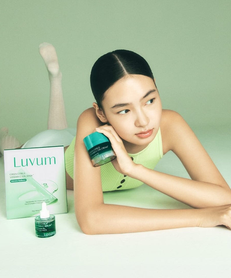 Luvum Green Citrus Vitamin C Gel Cream Plus 50ml