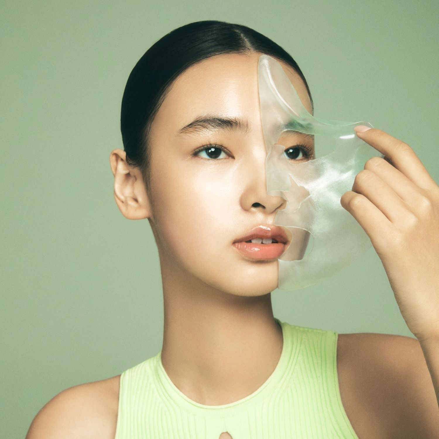 Luvum Green Citrus Vitamin C Gel Mask Plus 5 Sheets