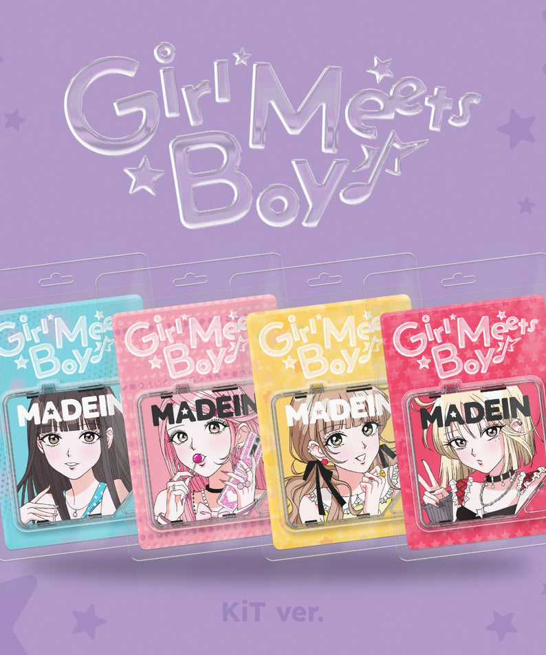 MADEIN - [Girl Meets Boy] (KiT Ver.) (Random 1 of 4) - Kpop  | Kool Seoul - Buy Kpop Albums Online