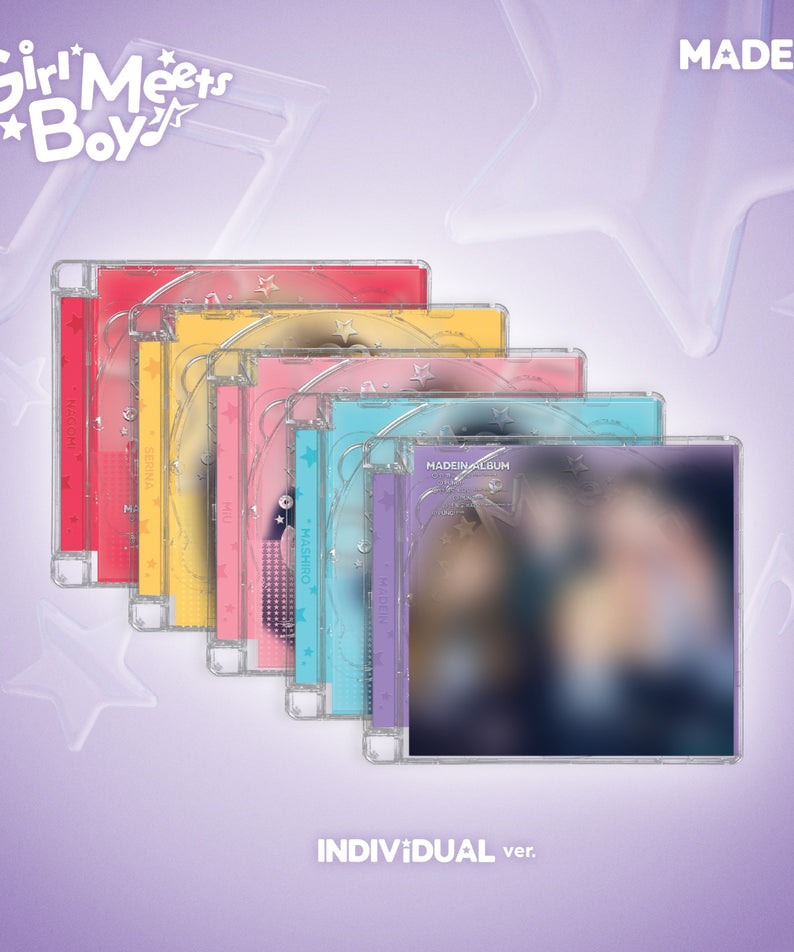 MADEIN - [Girl Meets Boy] (Random 1 of 5) - Kpop Album | Kool Seoul - Buy Kpop Albums Online