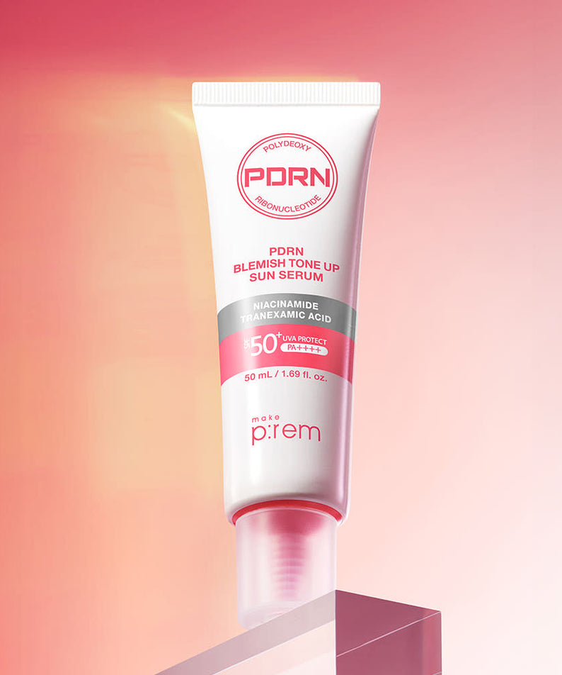 Make P:Rem Pdrn Blemish Tone-Up Sun Serum Spf 50+ Pa++++ 50ml