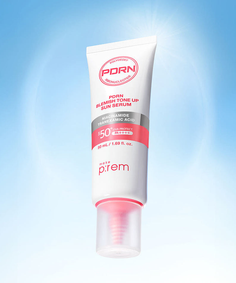 Make P:Rem Pdrn Blemish Tone-Up Sun Serum Spf 50+ Pa++++ 50ml