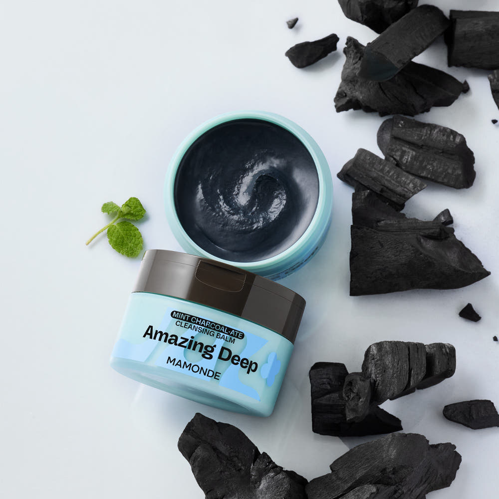 MAMONDE Amazing Deep Mint Chocolate Cleansing Balm 90ml with mint and charcoal for deep cleansing