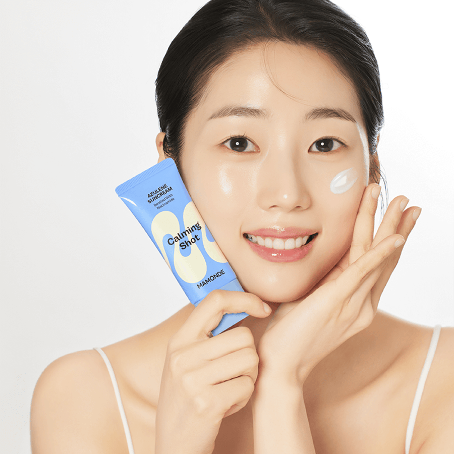 マモンド カーミングショットアズレンサンスクリーン SPF50+PA++++ 35ml