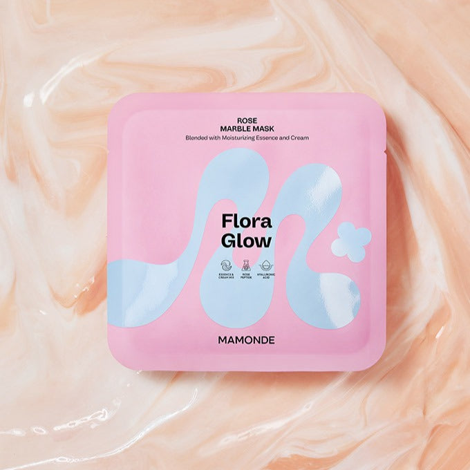 Mamonde Flora Glow Rose Marble Pack