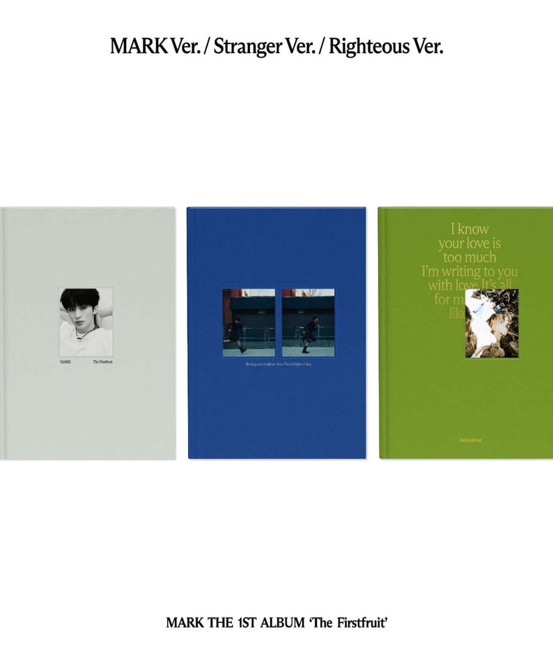 MARK - 1st Album [The Firstfruit] (Photobook Ver.) (Random)  | Kool Seoul - Buy Kpop Albums Online