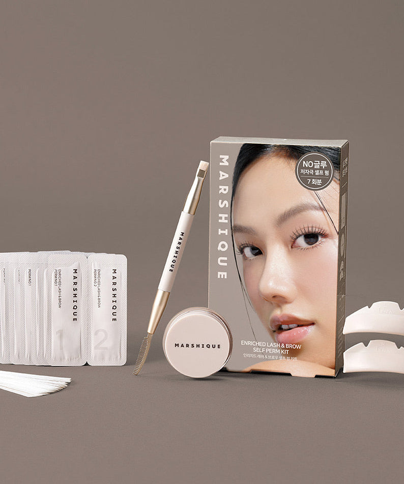 Marshique Enriched Lash & Brow Self-Perm Kit