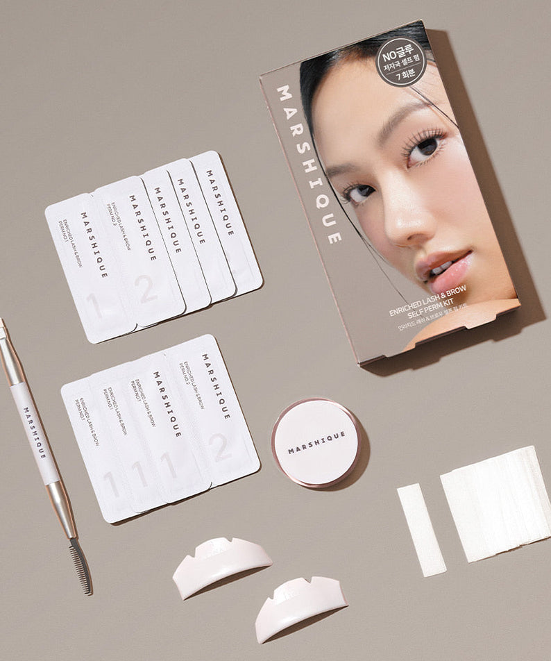 Marshique Enriched Lash & Brow Self-Perm Kit