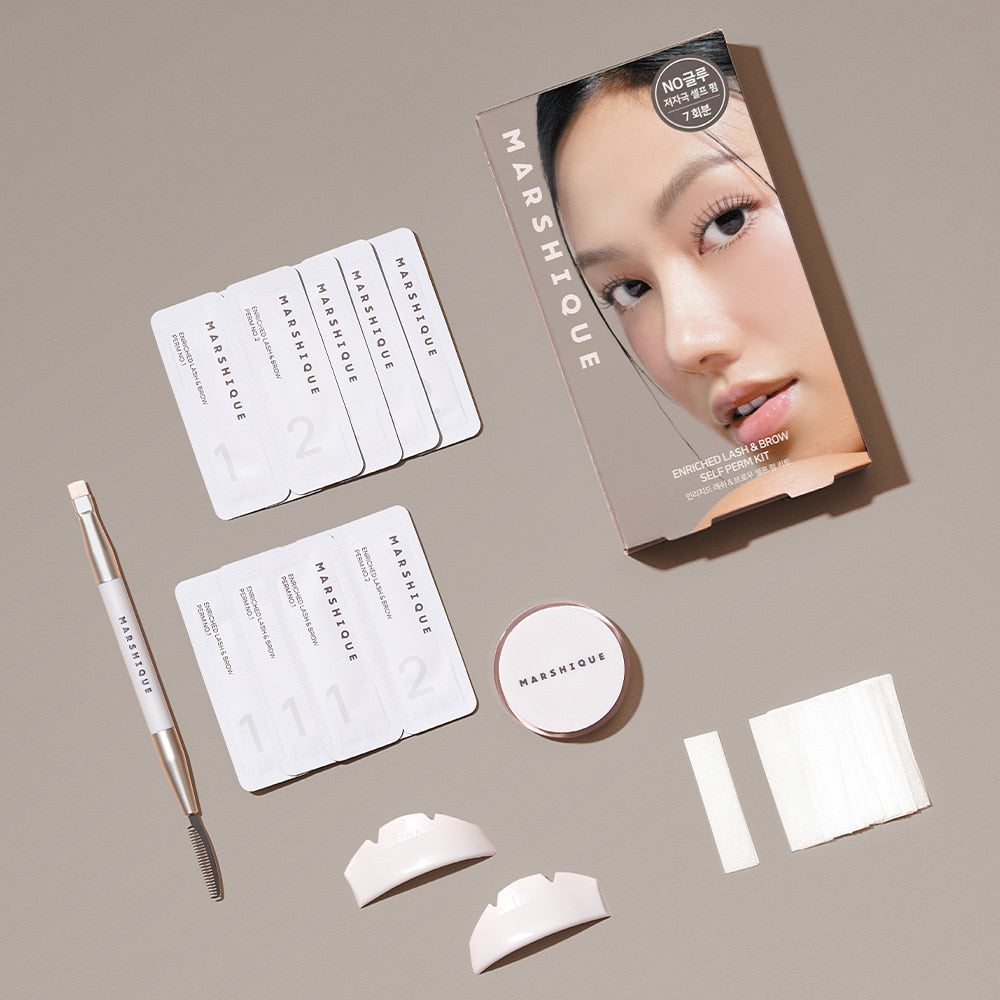 Marshique Enriched Lash & Brow Self-Perm Kit