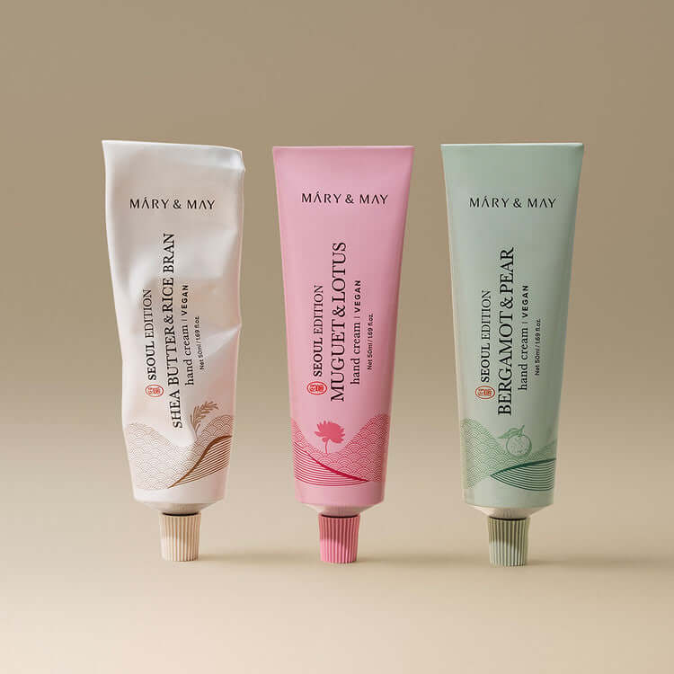 MARY & MAY Hand Cream Trio Set | Hydrating K-beauty Bundle – Kool