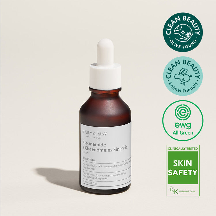 Mary & May Niacinamide + Chaenomeless Sinensis Serum 30ml