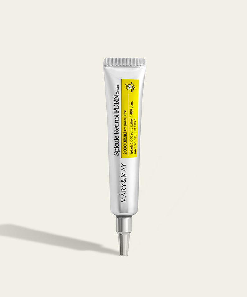 MARY&MAY Speculum Retinol PDRN Cream 15g tube for anti-aging skincare with retinol and PDRN benefits.