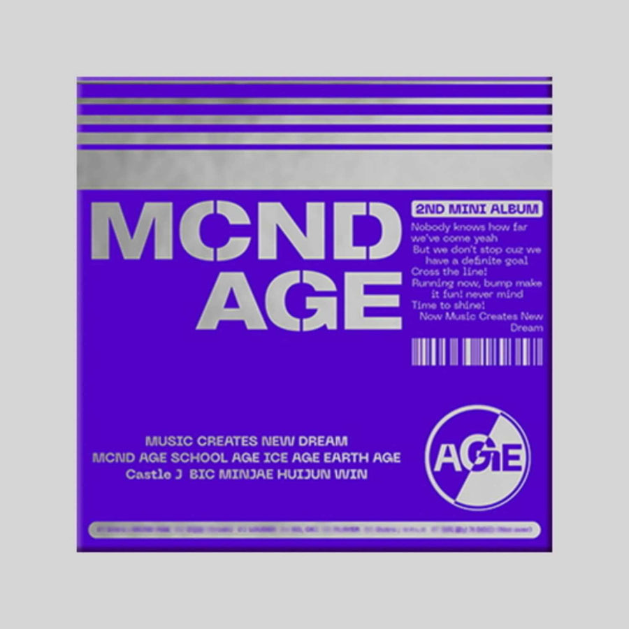 Mcnd - 2nd Album [Mcnd Age] Get Ver. - Kpop Album