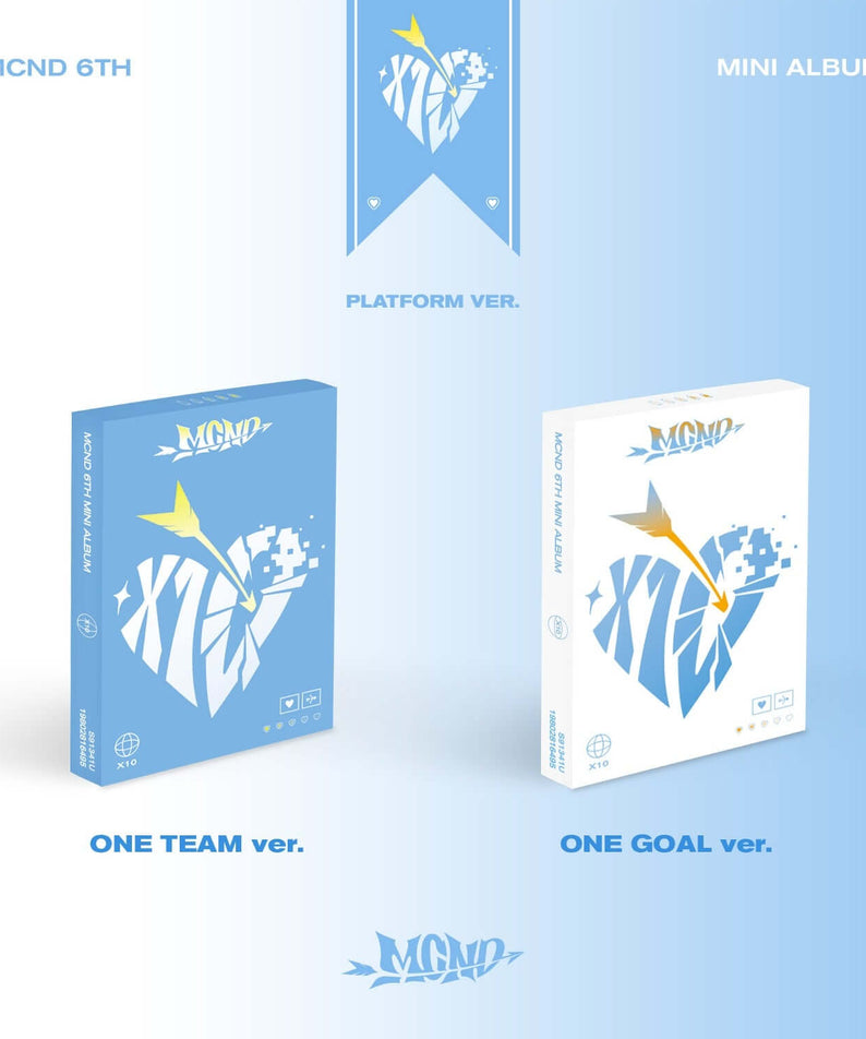 MCND - 6th Album [X10] (Platform) ONE TEAM ver. - Kpop Album | Kool Seoul - Buy Kpop Albums Online