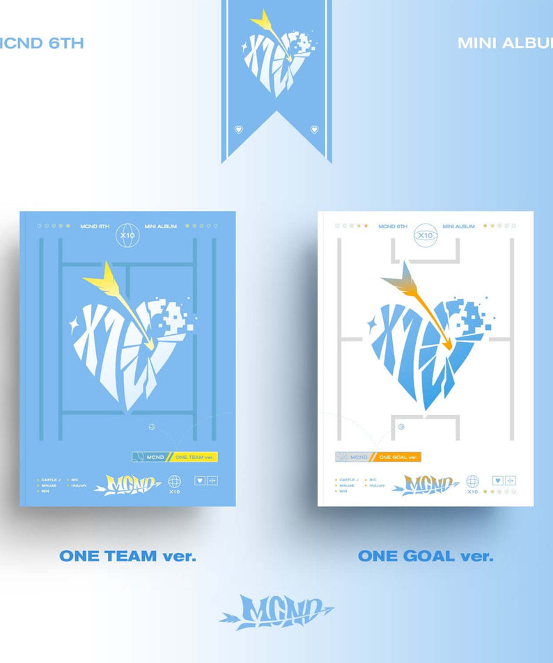 MCND - 6th Album [X10] (Set of 2) - Kpop Album | Kool Seoul - Buy Kpop Albums Online