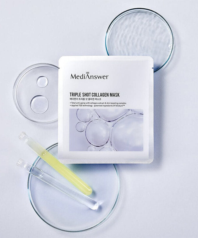 Medianswer Triple Shot Collagen Mask (8 Sheets)