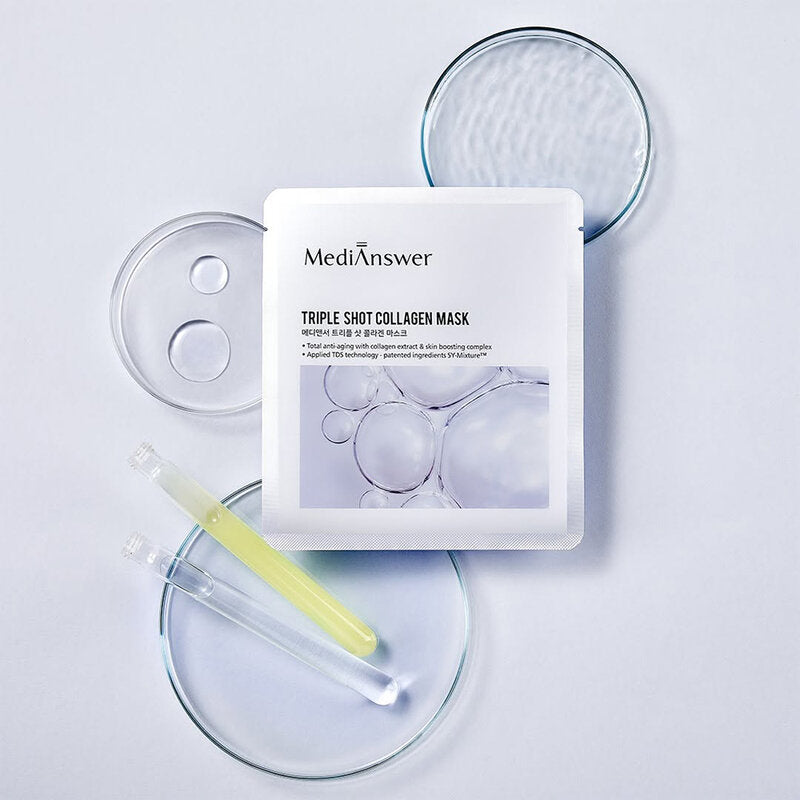 Medianswer Triple Shot Collagen Mask (8 Sheets)