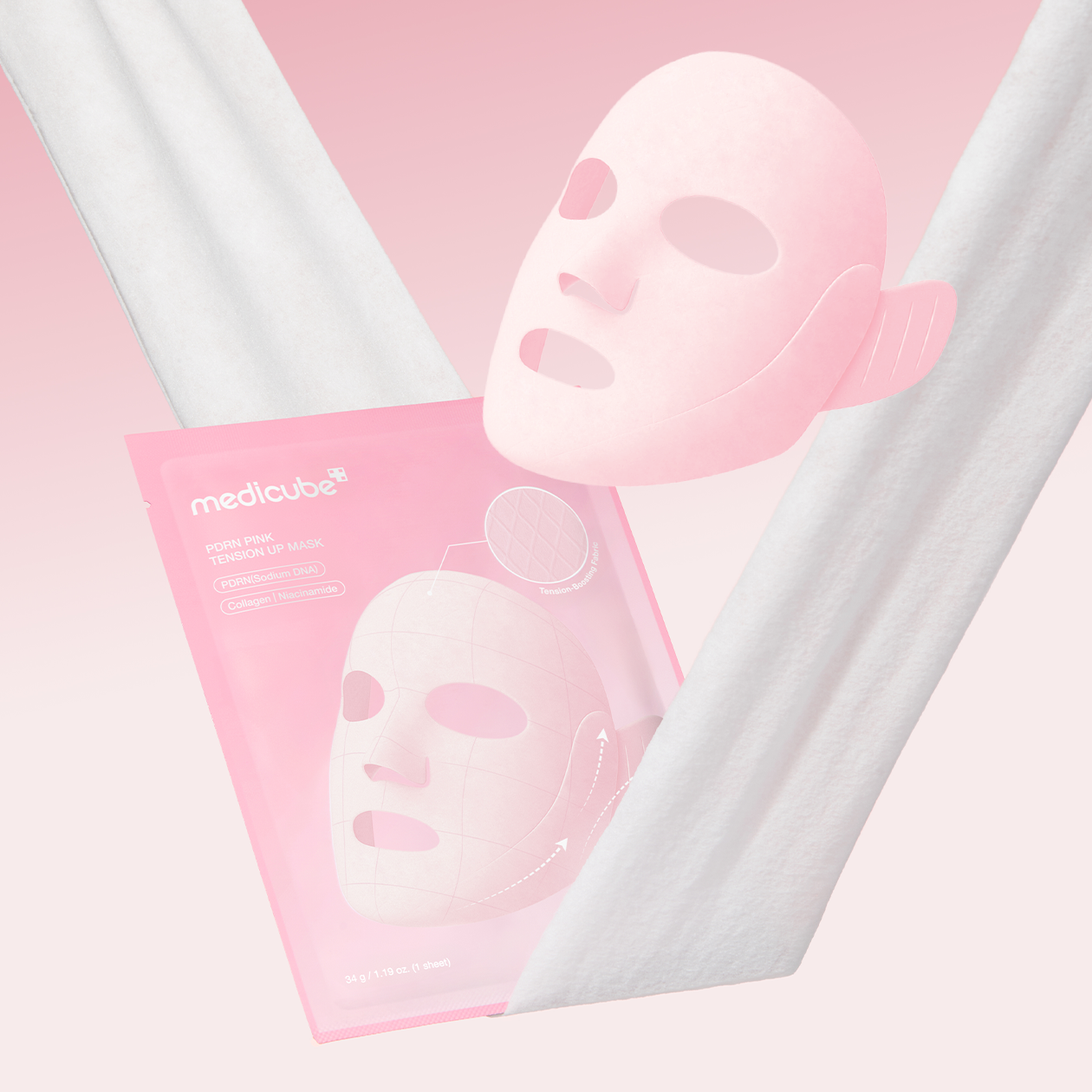 Medicube Pdrn Pink Lift Up Mask Set