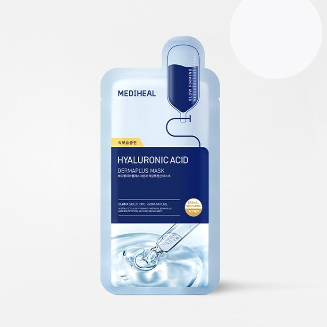 Mediheal ダーマプラス 低分子 ヒアルロン酸 マスク 10枚