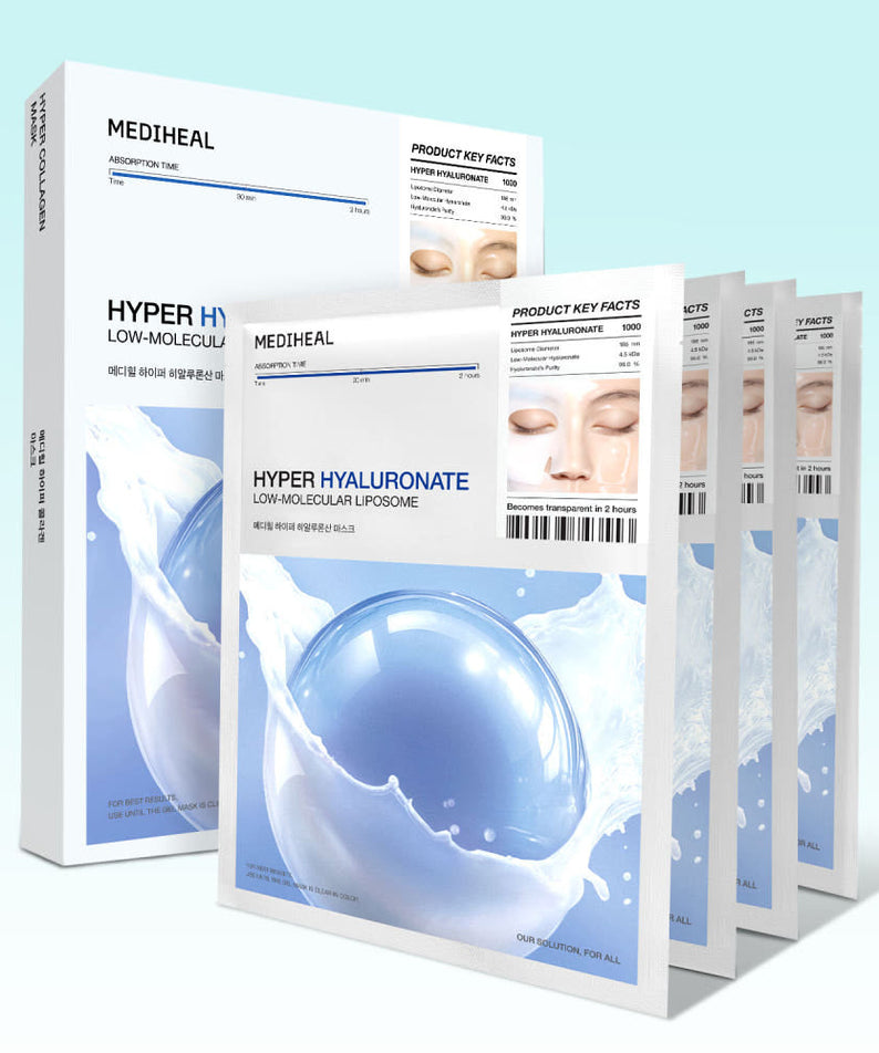 Mediheal Hyper Gel Mask Hyaluronic Acid 4 Sheets