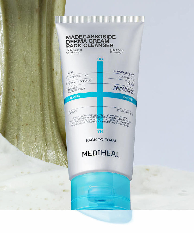 Mediheal Madecassoide Derma Cream Pack Cleanser 120ml